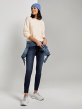 Sweater mit Teilungsnähten - Frauen - soft vanilla Sweater mit Teilungsnähten - Frauen - soft vanilla - 3 - TOM TAILOR