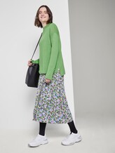 Sweater mit Stehkragen - Frauen - sundried turf green Sweater mit Stehkragen - Frauen - sundried turf green - 3 - TOM TAILOR