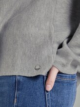 Cardigan mit Wasserfallausschnitt - Frauen - Silver Grey Melange Cardigan mit Wasserfallausschnitt - Frauen - Silver Grey Melange - 10 - TOM TAILOR