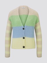 Cardigan im Color-Block-Design - Frauen - vanilla melange Cardigan im Color-Block-Design - Frauen - vanilla melange - 7 - TOM TAILOR