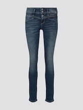 TOM TAILOR Damen Alexa Slim Jeans mit Bio-Baumwolle, blau, Gr. 30/32