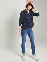 strukturierter Blazer - Frauen - Sky Captain Blue strukturierter Blazer - Frauen - Sky Captain Blue - 3 - TOM TAILOR