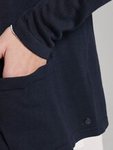 Cardigan mit Kapuze - Frauen - Sky Captain Blue Cardigan mit Kapuze - Frauen - Sky Captain Blue - 10 - TOM TAILOR