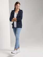Cardigan mit Kapuze - Frauen - Sky Captain Blue Cardigan mit Kapuze - Frauen - Sky Captain Blue - 3 - TOM TAILOR