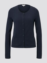 schlichter Cardigan - Frauen - Sky Captain Blue schlichter Cardigan - Frauen - Sky Captain Blue - 7 - TOM TAILOR