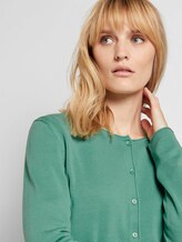 schlichter Cardigan - Frauen - soft leaf green schlichter Cardigan - Frauen - soft leaf green - 9 - TOM TAILOR