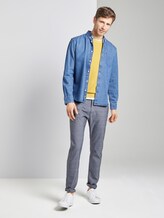 Strukturierter Sweater im Washed-Look - Männer - Californian Yellow Strukturierter Sweater im Washed-Look - Männer - Californian Yellow - 3 - TOM TAILOR
