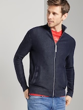 Strukturierter Cardigan im Washed-Look - Männer - Sky Captain Blue Strukturierter Cardigan im Washed-Look - Männer - Sky Captain Blue - 5 - TOM TAILOR