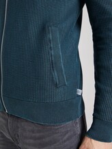 Strukturierter Cardigan im Washed-Look - Männer - deep pond green Strukturierter Cardigan im Washed-Look - Männer - deep pond green - 10 - TOM TAILOR