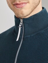 Strukturierter Cardigan im Washed-Look - Männer - deep pond green Strukturierter Cardigan im Washed-Look - Männer - deep pond green - 9 - TOM TAILOR