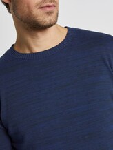 Feiner Strickpullover - Männer - navy blue heather yarn Feiner Strickpullover - Männer - navy blue heather yarn - 9 - TOM TAILOR