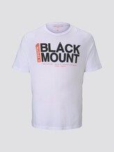 T-Shirt mit Print - Männer - White T-Shirt mit Print - Männer - White - 7 - Tom Tailor E-Shop Kollektion