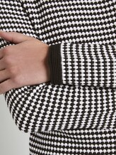 Strukturiertes Sweatshirt - Frauen - white black structure stripe Strukturiertes Sweatshirt - Frauen - white black structure stripe - 10 - TOM TAILOR