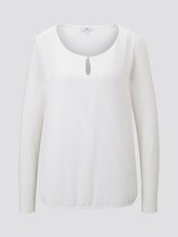 Tshirt - Frauen - Whisper White Tshirt - Frauen - Whisper White - 7 - TOM TAILOR