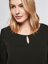 T-shirt - Women - Deep Black T-shirt - Women - Deep Black - 9 - TOM TAILOR