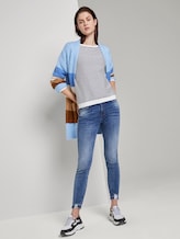 Gestreiftes Jacquard Sweatshirt - Frauen - structure stripe Gestreiftes Jacquard Sweatshirt - Frauen - structure stripe - 3 - TOM TAILOR Denim