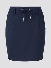 Sporty skirt with a drawstring - Women - Real Navy Blue Sporty skirt with a drawstring - Women - Real Navy Blue - 7 - TOM TAILOR Denim