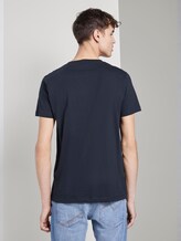 T-Shirt mit Print - Männer - Sky Captain Blue T-Shirt mit Print - Männer - Sky Captain Blue - 2 - TOM TAILOR Denim
