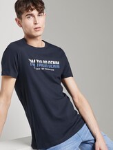 T-Shirt mit Print - Männer - Sky Captain Blue T-Shirt mit Print - Männer - Sky Captain Blue - 5 - TOM TAILOR Denim
