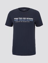 T-Shirt mit Print - Männer - Sky Captain Blue T-Shirt mit Print - Männer - Sky Captain Blue - 7 - TOM TAILOR Denim