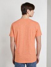 Gestreiftes T-Shirt - Männer - orange yarn dye stripe Gestreiftes T-Shirt - Männer - orange yarn dye stripe - 2 - TOM TAILOR Denim