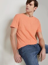Gestreiftes T-Shirt - Männer - orange yarn dye stripe Gestreiftes T-Shirt - Männer - orange yarn dye stripe - 5 - TOM TAILOR Denim