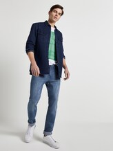 T-Shirt mit Print - Männer - White T-Shirt mit Print - Männer - White - 3 - TOM TAILOR Denim