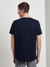 T-Shirt mit Print - Männer - Sky Captain Blue T-Shirt mit Print - Männer - Sky Captain Blue - 2 - TOM TAILOR Denim