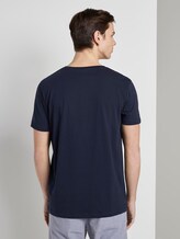 T-Shirt mit Print - Männer - Sky Captain Blue T-Shirt mit Print - Männer - Sky Captain Blue - 2 - TOM TAILOR Denim