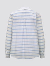 gestreifte Henley-Bluse - Frauen - white light blue stripe gestreifte Henley-Bluse - Frauen - white light blue stripe - 8 - TOM TAILOR Denim