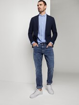 Hemd aus Leinengemisch - Männer - Sky Blue Chambray Hemd aus Leinengemisch - Männer - Sky Blue Chambray - 3 - TOM TAILOR