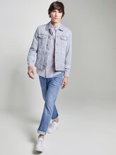 Shirt made of linen blend - Men - light grey white stripe Shirt made of linen blend - Men - light grey white stripe - 3 - TOM TAILOR