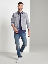 Kurzarmhemd aus Leinengemisch - Männer - Navy Eclipse Kurzarmhemd aus Leinengemisch - Männer - Navy Eclipse - 3 - TOM TAILOR