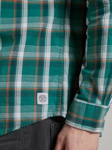 Kariertes Hemd - Männer - green base colourful check Kariertes Hemd - Männer - green base colourful check - 10 - TOM TAILOR