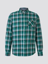 Kariertes Hemd - Männer - green base colourful check Kariertes Hemd - Männer - green base colourful check - 7 - TOM TAILOR