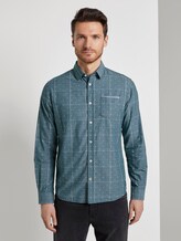 Hemd im Muster-Mix - Männer - olive check by yellow clipper Hemd im Muster-Mix - Männer - olive check by yellow clipper - 1 - TOM TAILOR