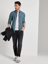 Hemd im Muster-Mix - Männer - olive check by yellow clipper Hemd im Muster-Mix - Männer - olive check by yellow clipper - 3 - TOM TAILOR