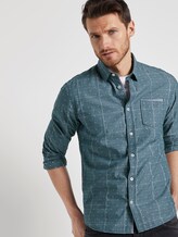 Hemd im Muster-Mix - Männer - olive check by yellow clipper Hemd im Muster-Mix - Männer - olive check by yellow clipper - 5 - TOM TAILOR