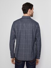 Hemd im Muster-Mix - Männer - navy check with red clipper Hemd im Muster-Mix - Männer - navy check with red clipper - 2 - TOM TAILOR