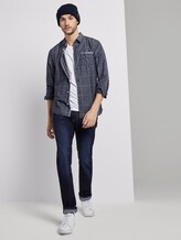 Hemd im Muster-Mix - Männer - navy check with red clipper Hemd im Muster-Mix - Männer - navy check with red clipper - 5 - TOM TAILOR