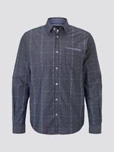 Hemd im Muster-Mix - Männer - navy check with red clipper Hemd im Muster-Mix - Männer - navy check with red clipper - 7 - TOM TAILOR