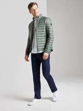 Gemustertes Hemd - Männer - white base olive yellow design Gemustertes Hemd - Männer - white base olive yellow design - 3 - TOM TAILOR