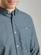 Gemustertes Hemd - Männer - navy geometric design Gemustertes Hemd - Männer - navy geometric design - 10 - TOM TAILOR