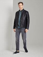 Gemustertes Hemd - Männer - navy geometric design Gemustertes Hemd - Männer - navy geometric design - 3 - TOM TAILOR