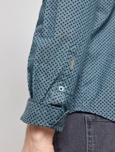 Gemustertes Hemd - Männer - navy geometric design Gemustertes Hemd - Männer - navy geometric design - 9 - TOM TAILOR