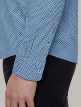 Gemustertes Hemd - Männer - blue geometric design Gemustertes Hemd - Männer - blue geometric design - 10 - TOM TAILOR