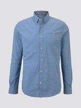 Gemustertes Hemd - Männer - blue geometric design Gemustertes Hemd - Männer - blue geometric design - 7 - TOM TAILOR