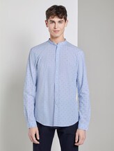Gemustertes Hemd - Männer - blue clipper stripe Gemustertes Hemd - Männer - blue clipper stripe - 1 - TOM TAILOR Denim