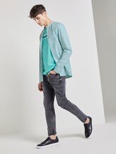 Gemustertes Hemd - Männer - mint white dobby stripe Gemustertes Hemd - Männer - mint white dobby stripe - 3 - TOM TAILOR Denim