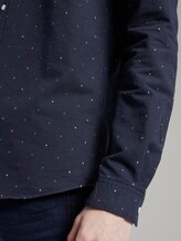 Hemd mit Allover-Print - Männer - navy triangle mix print Hemd mit Allover-Print - Männer - navy triangle mix print - 9 - TOM TAILOR Denim